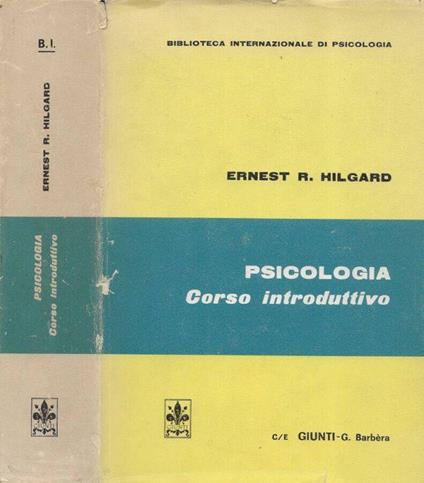 Psicologia - Ernest R. Hilgard - copertina