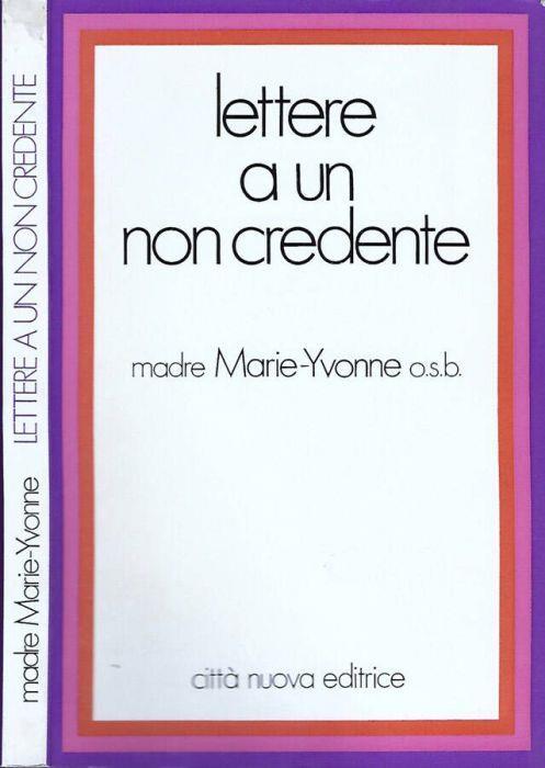 Lettere a un non credente - copertina