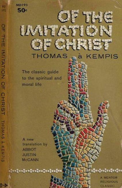 Of the Imitation of Christ - Tommaso da Kempis - copertina