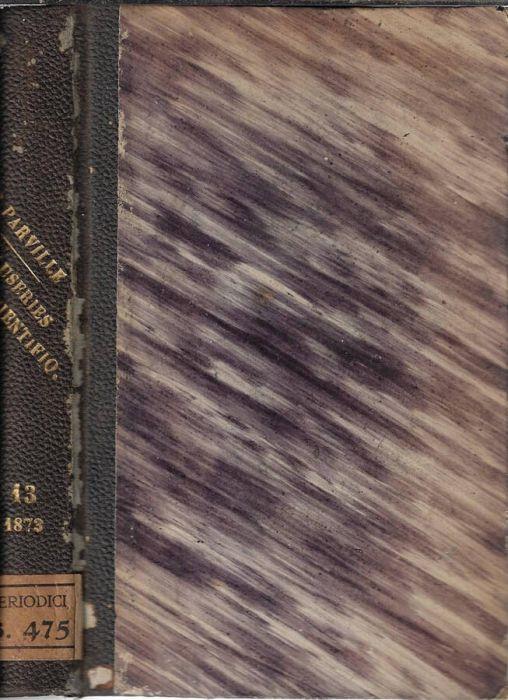 Causeries scientifiques treizième année 1873 - copertina