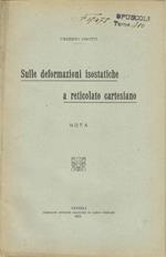 Sulle deformazioni isostatiche a reticolato cartesiano