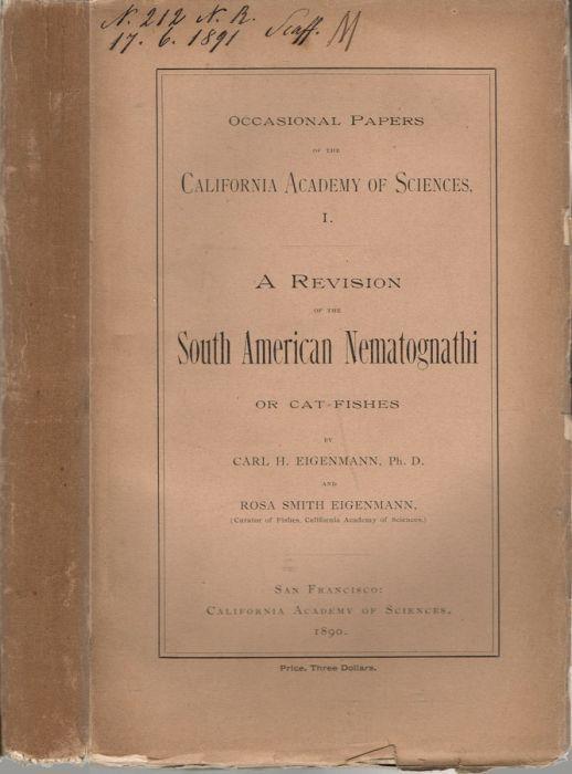 A revision of the South American Nematognathi - copertina