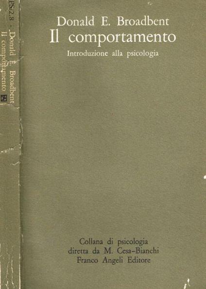 Il comportamento - copertina