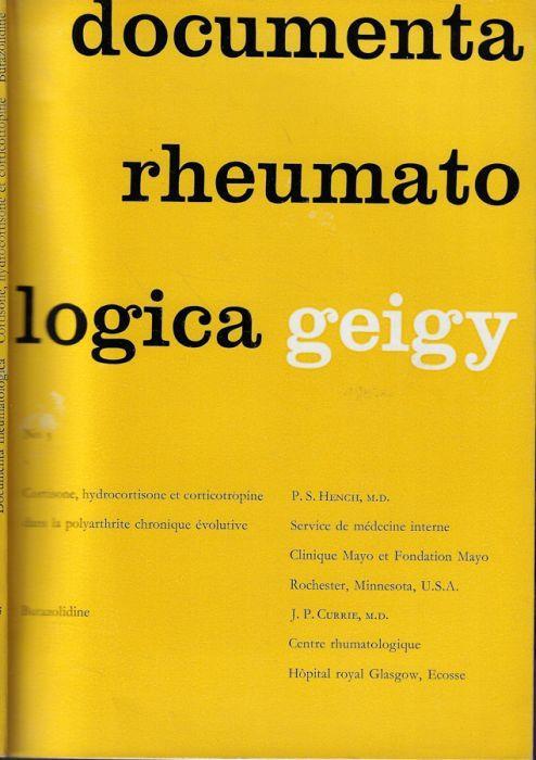 Documenta rheumatologica n. 5 - copertina