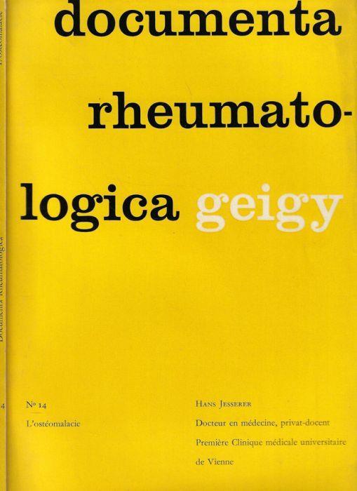 Documenta rheumatologica n. 14 - copertina