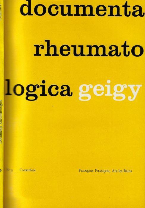 Documenta rheumatologica n. 9 - copertina