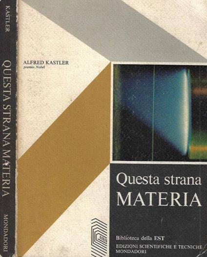 Questa strana Materia - copertina