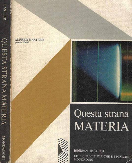 Questa strana Materia - copertina