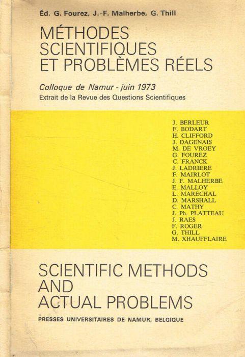Methodes scientifiques et problemes réels - copertina