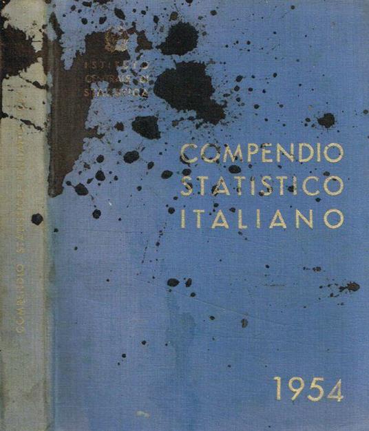 Compendio statistico italiano 1954 - copertina