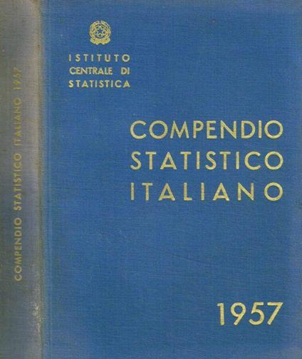 Compendio statistico italiano 1957 - copertina