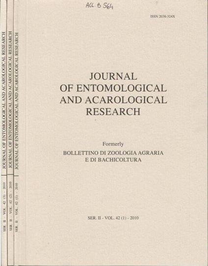 Journal of Entomological and Acarological Research - copertina