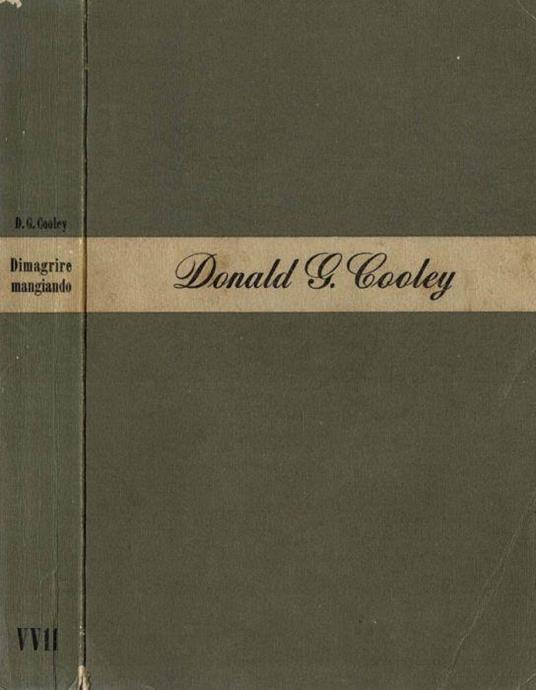 Dimagrire mangiando - Donald G. Cooley - copertina