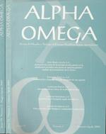 Alpha Omega Anno VI Numero 1,2 2003