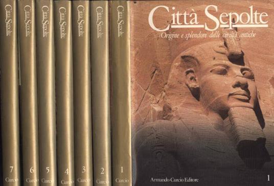 Città sepolte Vol. 1 - 2 - 3 - 4 - 5 - 6 - 7 - copertina