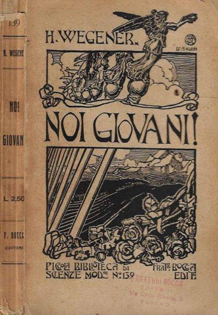 Noi Giovani ! - Hans Wegener - copertina