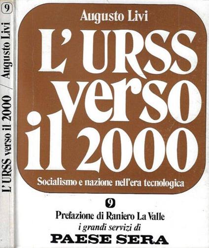 L' Urss verso il 2000 - Augusto Livi - copertina