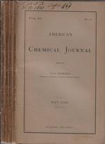 American Chemical Journal Vol. 10 1908 N. 3, 4, 5, 6