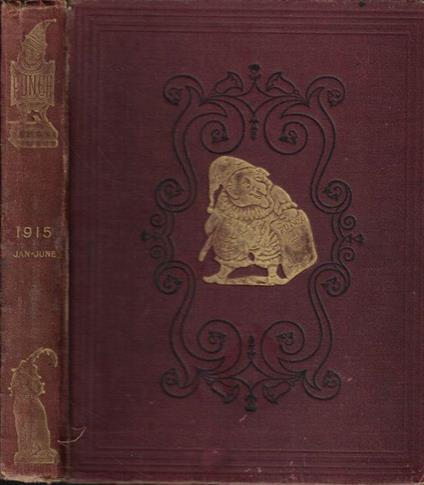 Punch Vol. CXLVIII- January-June 1915 - copertina
