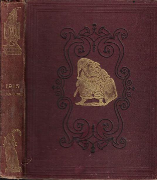 Punch Vol. CXLVIII- January-June 1915 - copertina