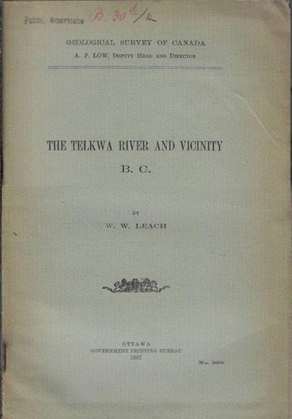 The telkwa river and vicinity B. C - copertina