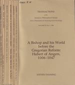 Transactions of the American Philosophical Society Volume 78 part. 1, 2, 3, 4, 5, 7 1988