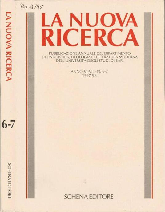 La nuova ricerca - copertina
