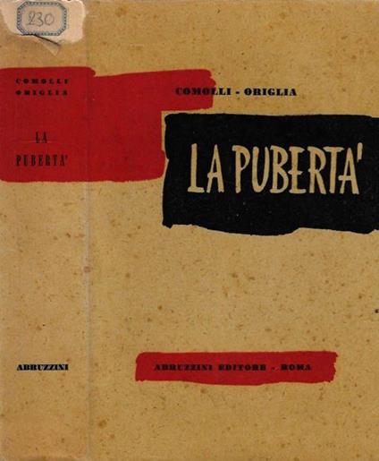 La pubertà - copertina