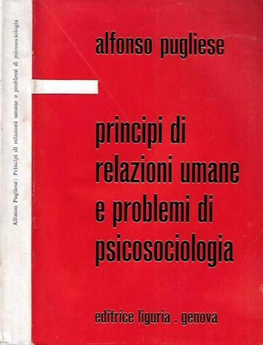 Principi di relazioni umane e problemi di psicosociologia - copertina