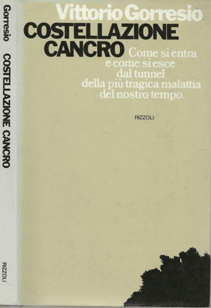 Costellazione cancro - Vittorio Gorresio - copertina