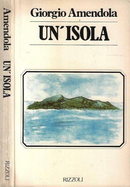 Un'isola - Giorgio Amendola - copertina