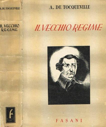 Il vecchio regime - Alexis de Tocqueville - copertina