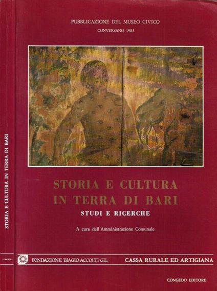 Storia e cultura in terra di Bari - copertina
