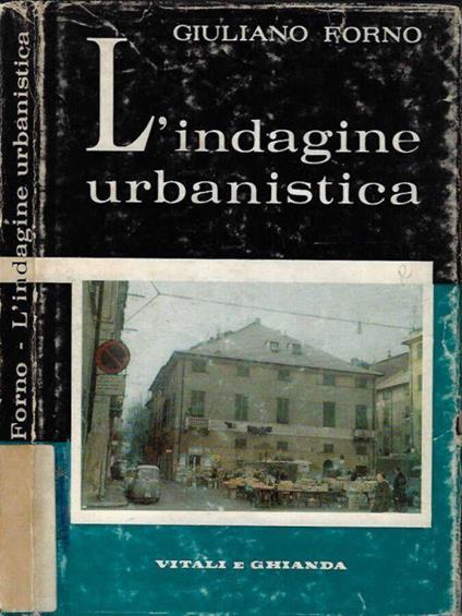 L' indagine urbanistica - Giuliano Forno - copertina