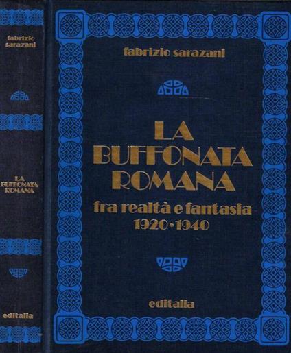 La Buffonata Romana - Fabrizio Sarazani - copertina