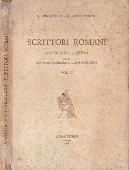 Scrittori romani vol II - copertina