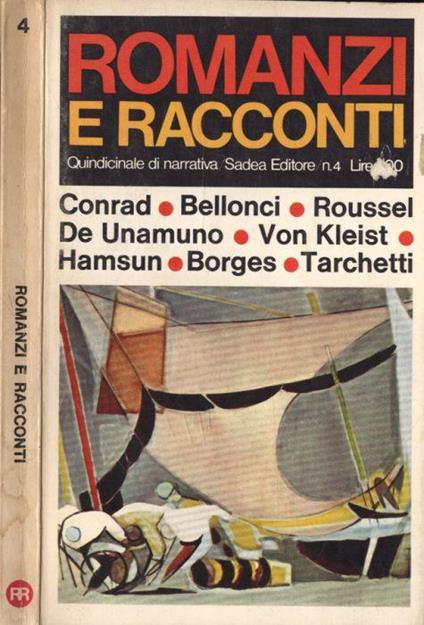 Romanzi e racconti n. 4 - copertina