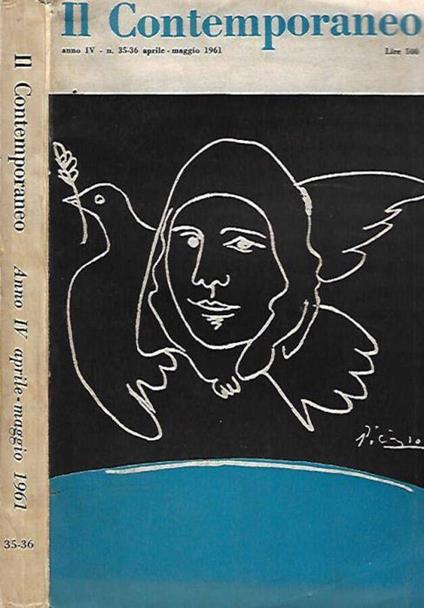 Il Contemporaneo, anno IV, n. 35 - 36, aprile - maggio 1961 - copertina