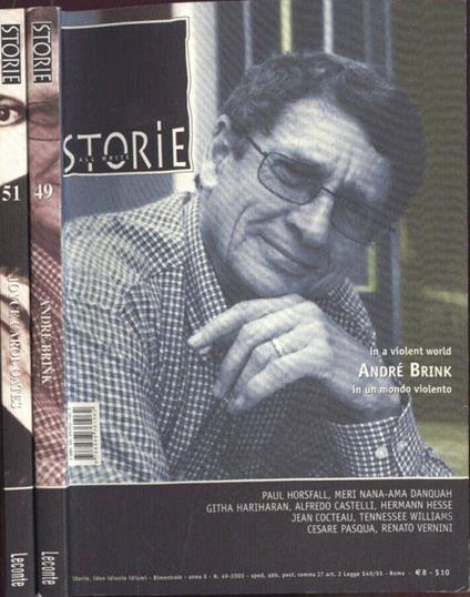 Storie All Write Anno X - XI n. 49 - 51 2003 - copertina