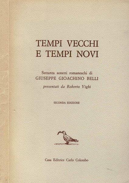 Tempi vecchi e tempi novi - copertina