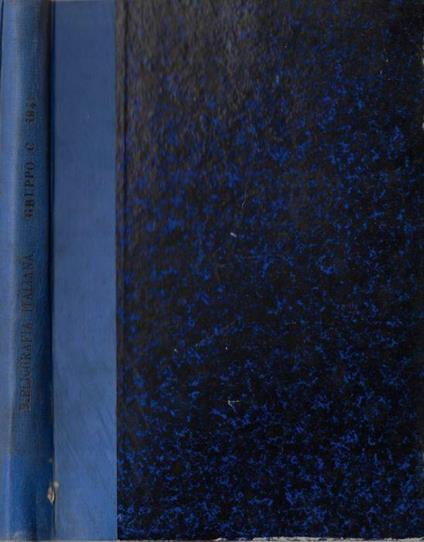 Bibliografia italiana 1941 gruppo C ingegneria, industria, difesa nazionale - copertina