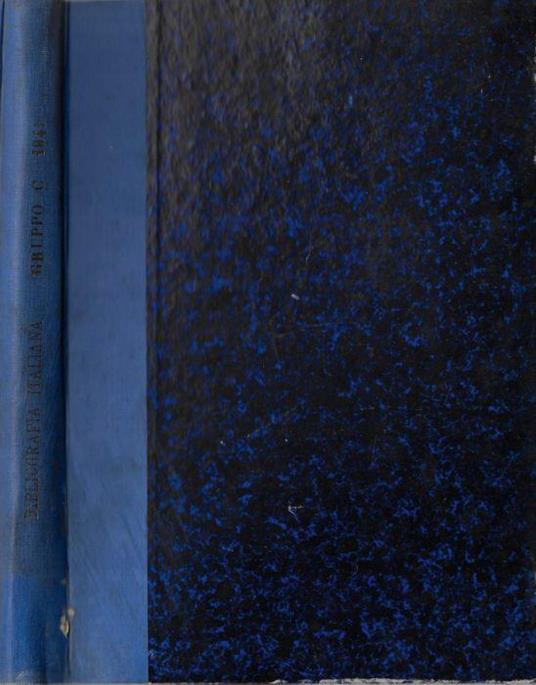 Bibliografia italiana 1941 gruppo C ingegneria, industria, difesa nazionale - copertina