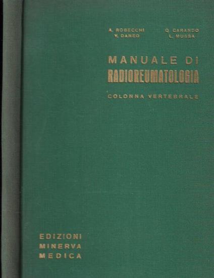 Manuale di radioreumatologia - copertina
