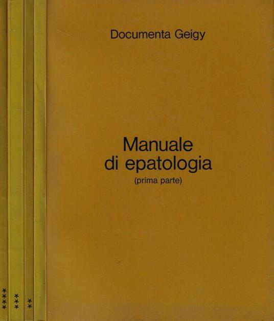 Manuale di epatologia - copertina