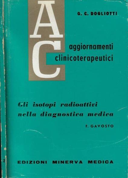 Gli isotopi radioattivi nella diagnostica medica - copertina