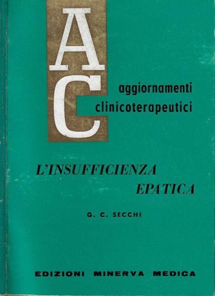 L' insufficienza epatica - copertina
