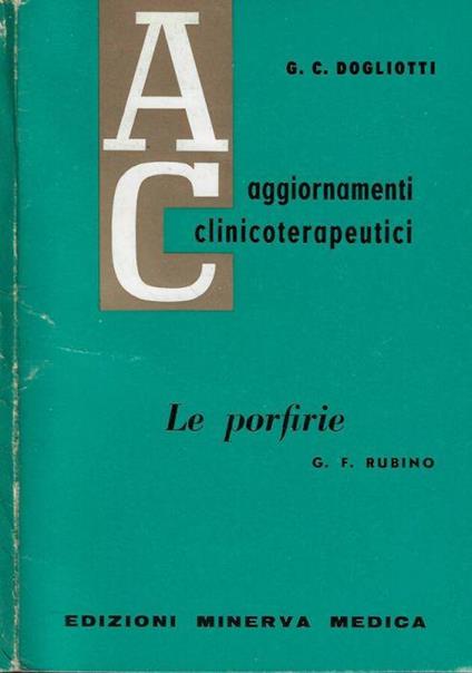 Le porfirie - copertina
