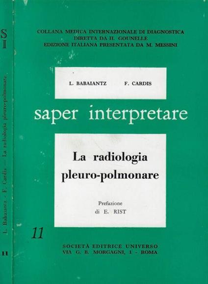 La radiologia pleuro-polmonare - copertina