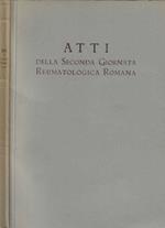 Atti della Seconda Giornata Reumatologica Romana