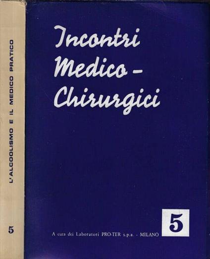 L' alcoolismo e il medico pratico - copertina